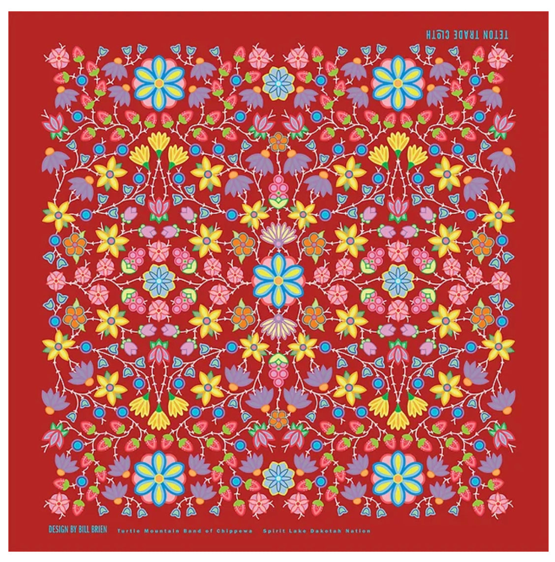 Teton Bandana; Brien Floral