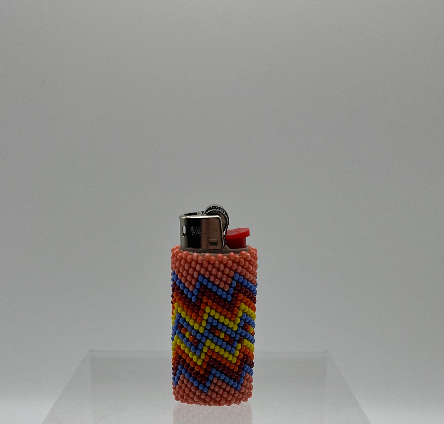 Small Beaded Lighter Peach