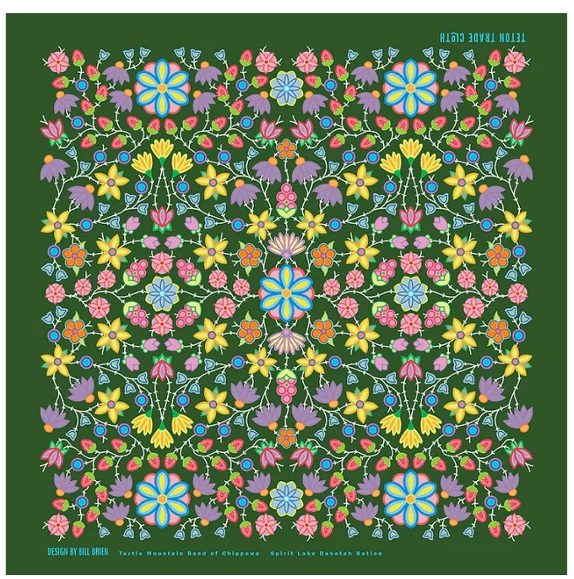 Teton Bandana; Brien Floral