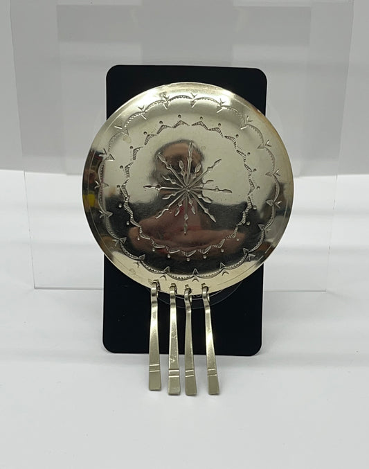 German Silver Blanket Pin