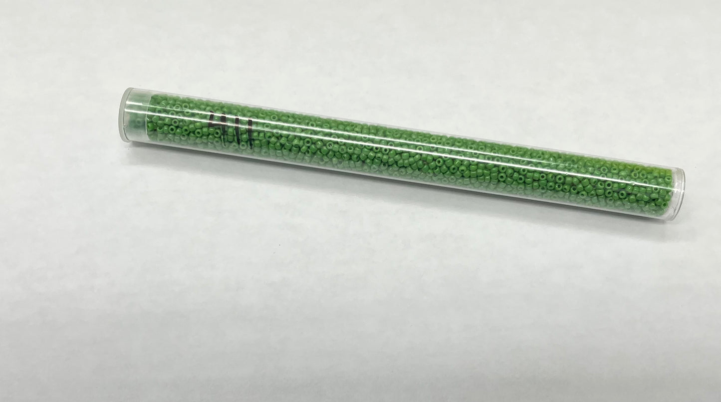 11 Seed Beads #411 Pea Green