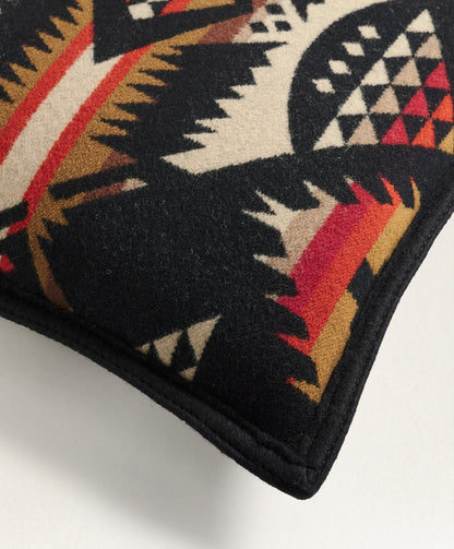 Pendleton Jaquard Pillow; Nehalem Black