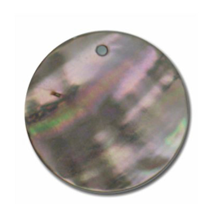 Abalone discs 1” 1 Hole