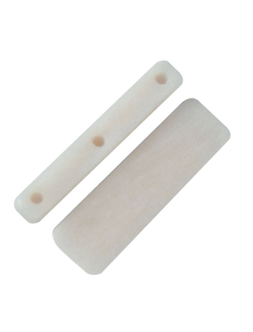 White Bone 3 Hole Spacer