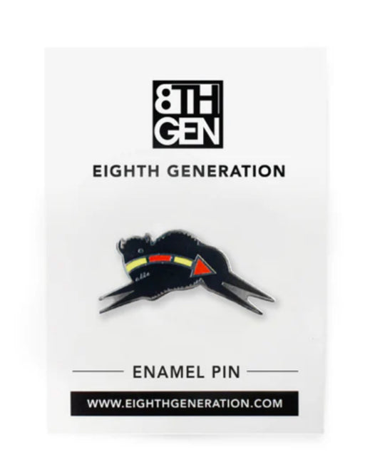 Eighth Generation Buffalo Enamel Pin