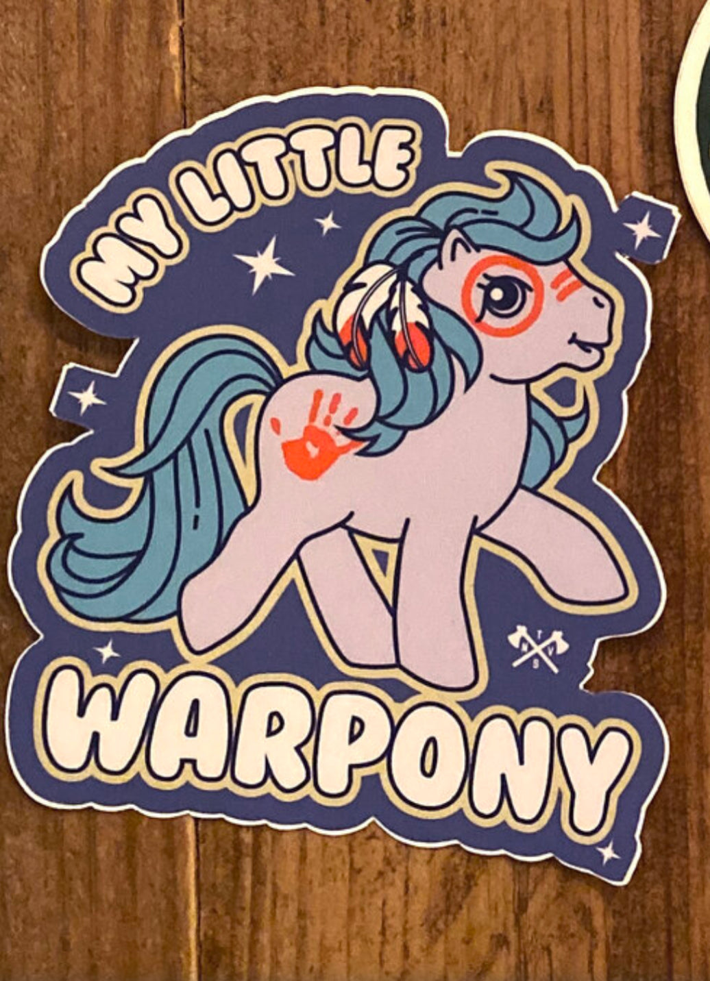 NTVS Sticker My Little War Pony