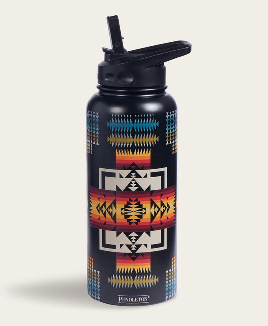 Pendleton 34 oz. Insulated Bottle; Black
