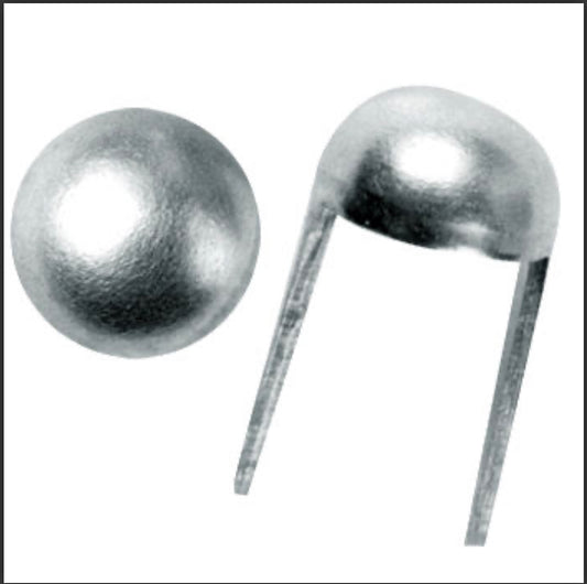 Metal Spots 3/16” Nickel (dozen)