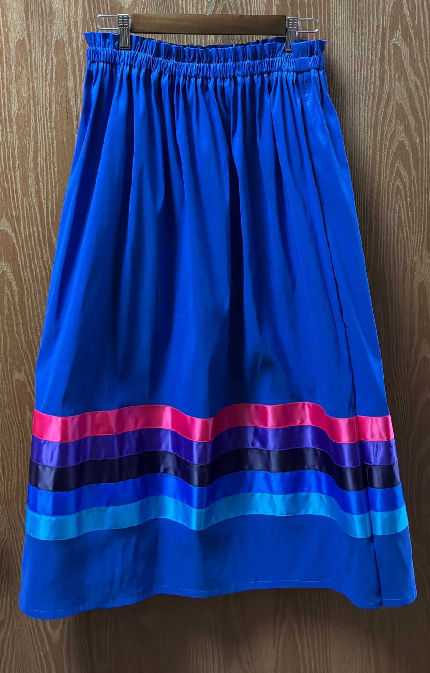 Ribbon Skirt -Blue