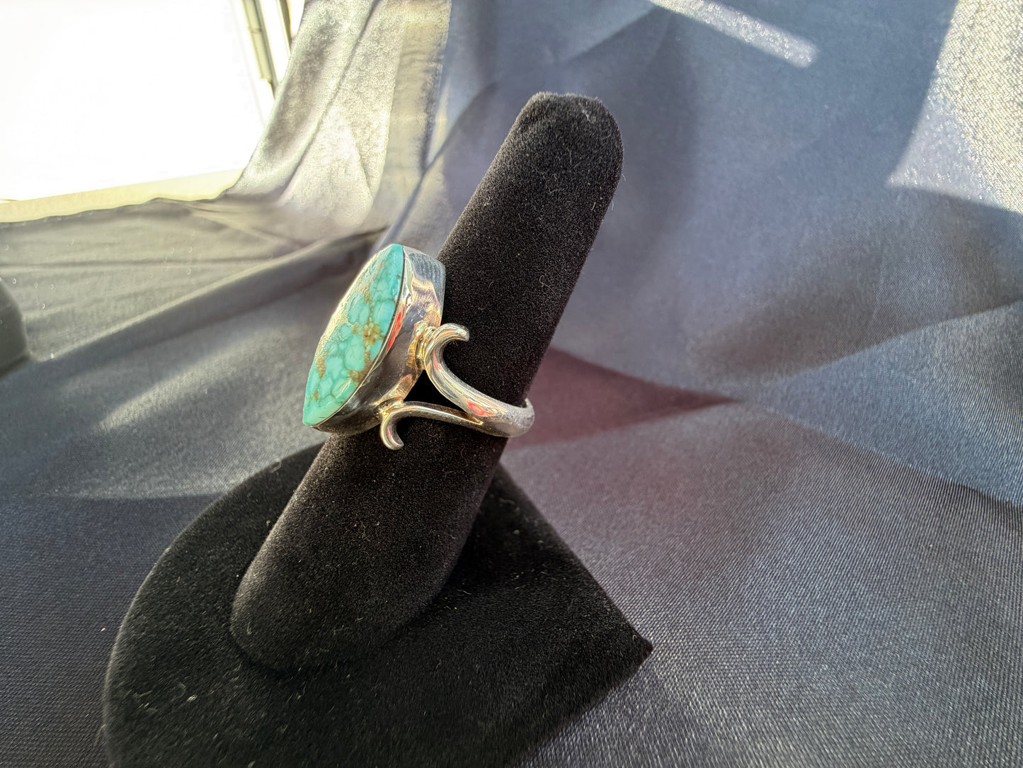 Turquoise / Sterling Silver Ring (Size 7)