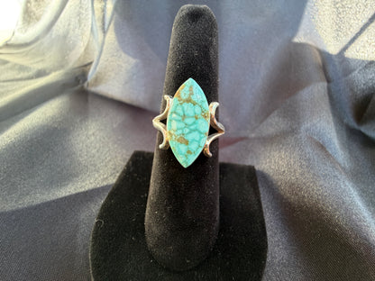 Turquoise / Sterling Silver Ring (Size 7)