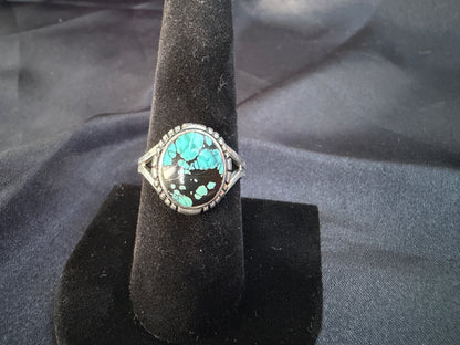 Turquoise/Sterling Silver Ring (Size 9)