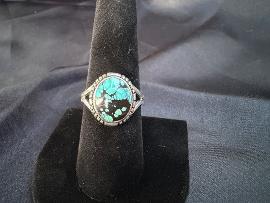 Turquoise/Sterling Silver Ring (Size 9)