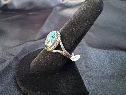 Turquoise/Sterling Silver Ring (Size 9)