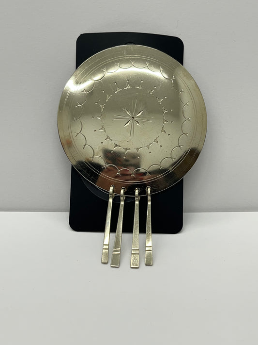 German Silver Blanket Pin