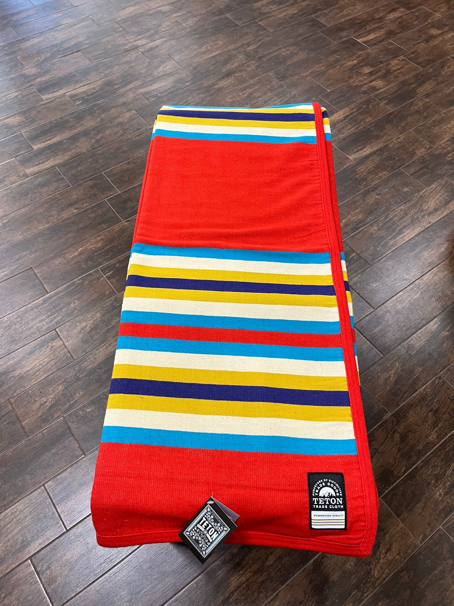 Teton Serape Blanket Red
