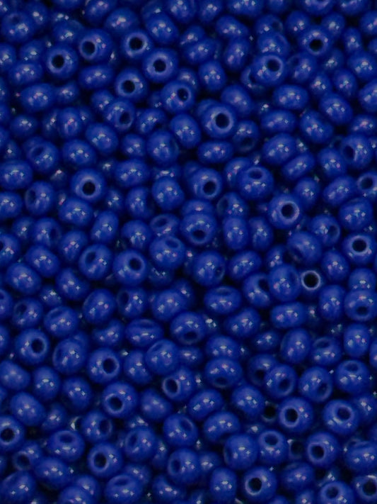 11 Seed Bead Opaque Blue