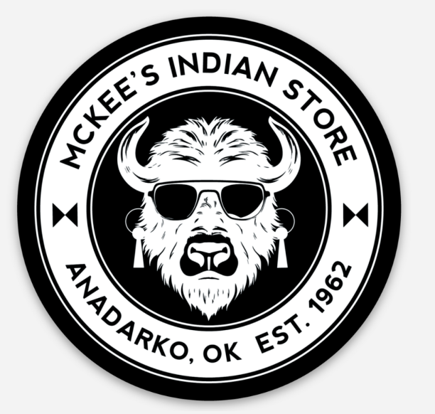 Mckee's Logo Sticker 2.5" McKees’s Indian Store