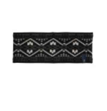 Pendleton Fleece Lined Headband; 4 Corners Black