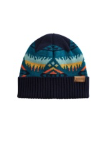 Pendelton Knit Cap; Nehalem Aqua