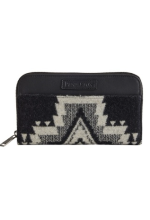 Pendleton Continental Zip Wallet; Rock Point Black