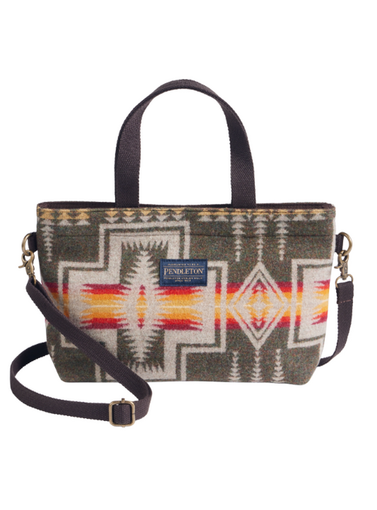 Pendleton Mini Tote; Harding Olive
