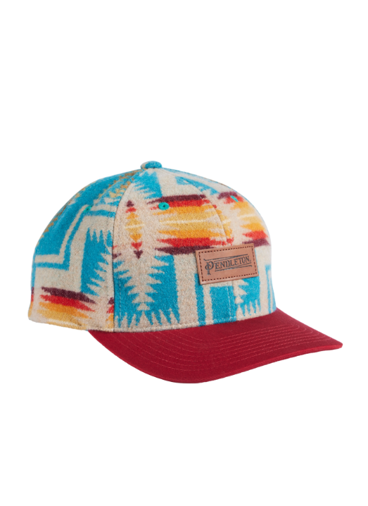 Pendleton Wool Hat; Harding Turquoise