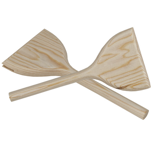 Women's Thin Style Flat Fan Handle