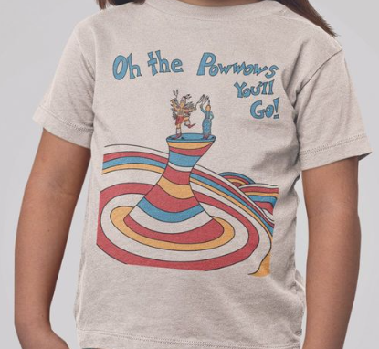 NTVS "Oh the Pow Wows You'll Go" Youth Tee