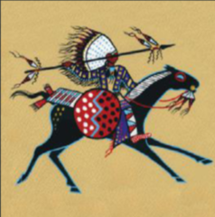 Traci Rabbit Art Tiles 4x4"; Ledger I