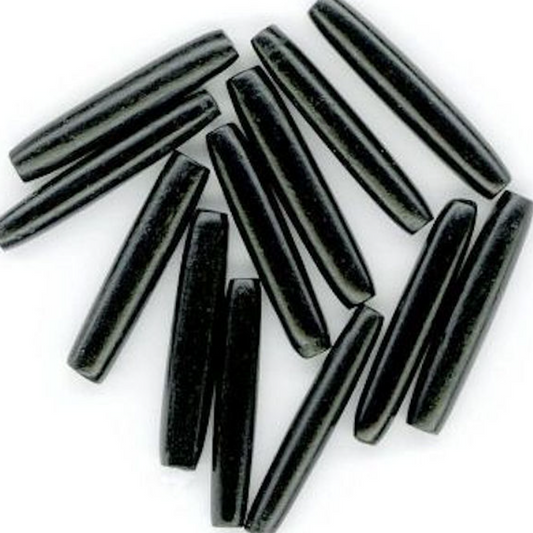 Ultra Thin Buffalo Horn Hair Pipe 1" ( per 25)