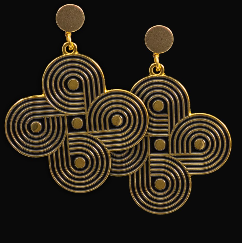 Traci Rabbit Earrings; Four Winds
