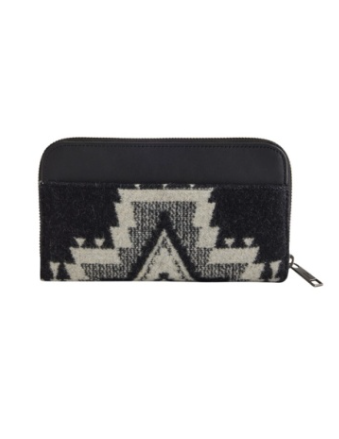 Pendleton Continental Zip Wallet; Rock Point Black