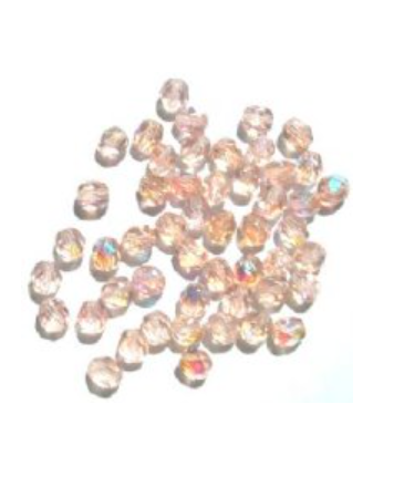 6mm Fire Polish Beads AB (Aurora Borealis)