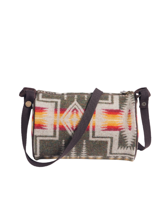 Pendleton Barrel Bag; Harding Olive