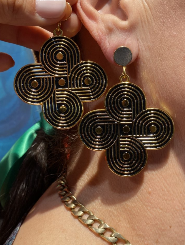 Traci Rabbit Earrings; Four Winds