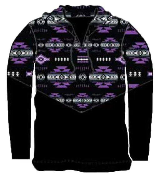 Traditional Southwest Hoodie Pullovers