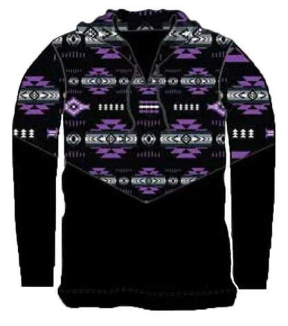 Traditional Southwest Hoodie Pullovers