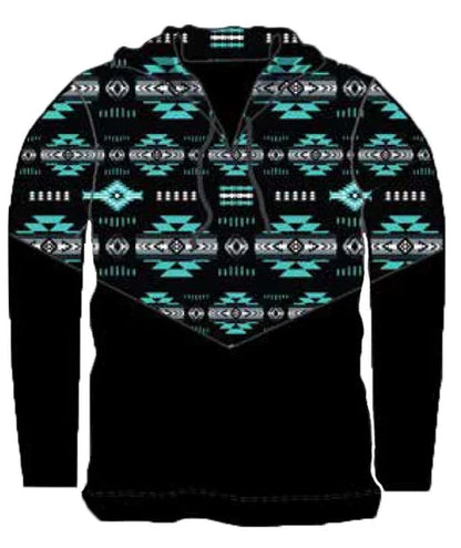Traditional Southwest Hoodie Pullovers