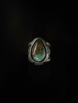 Turquoise/Sterling Silver Ring (Size 9 1/2)