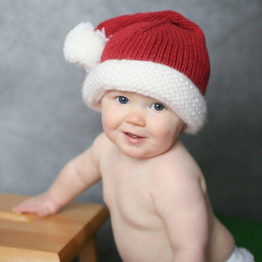 Santa Beanie Hat Baby & Kids: L (2-6 Years)