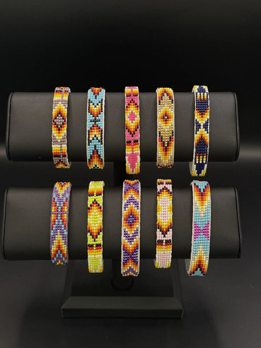 Beaded Bracelets - 7 Row Design