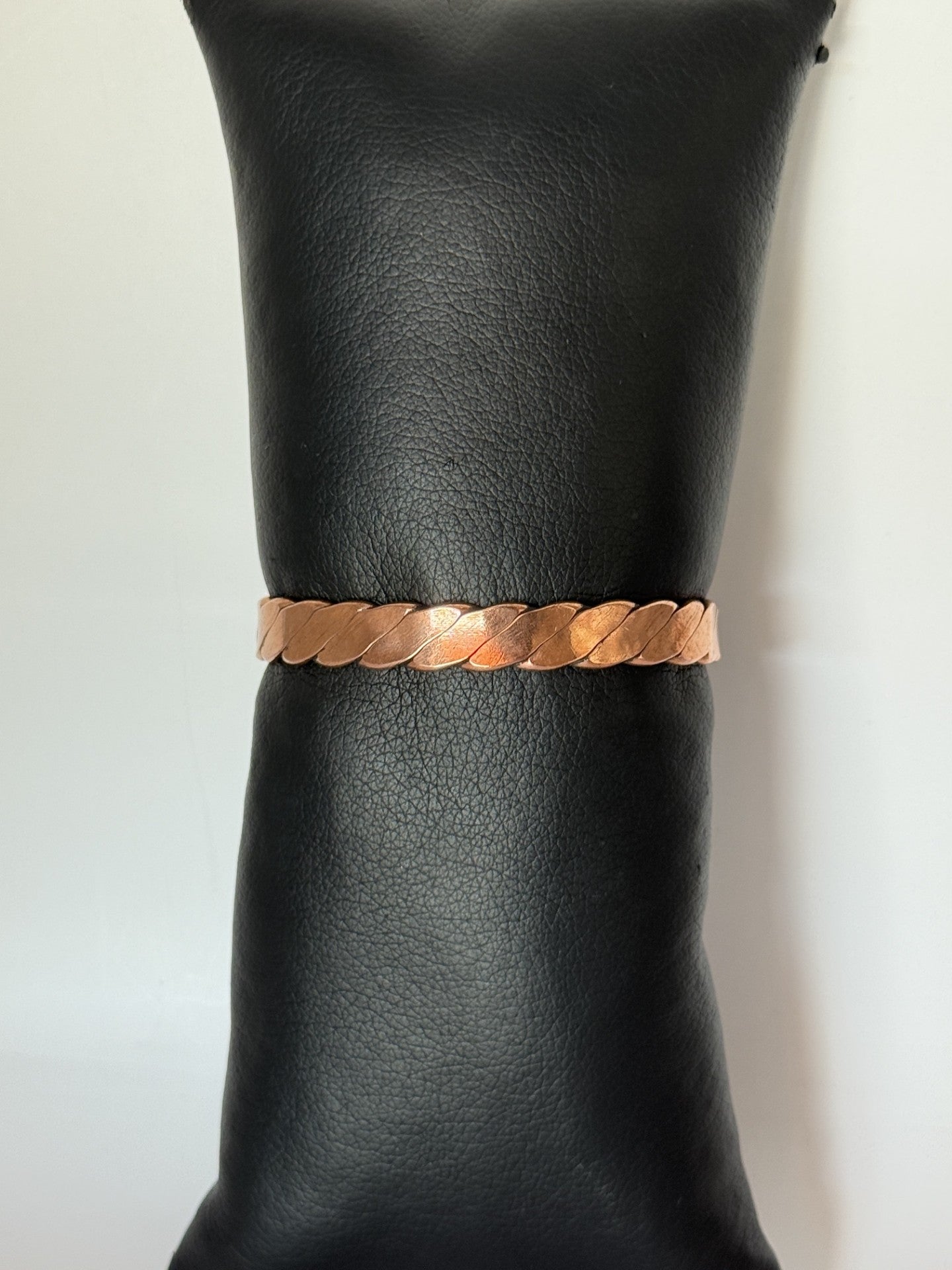 Twisted Copper Cuff Bracelet