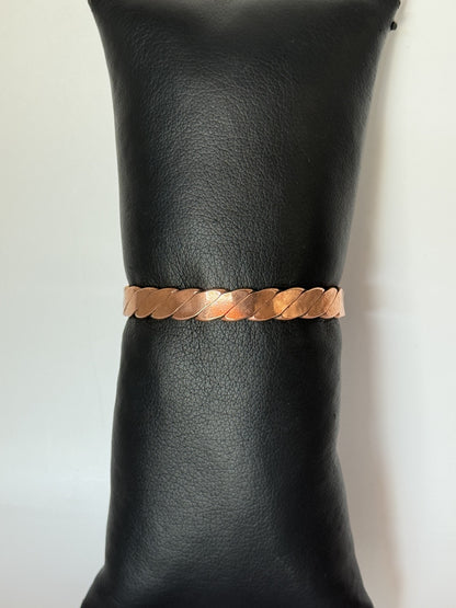 Twisted Copper Cuff Bracelet