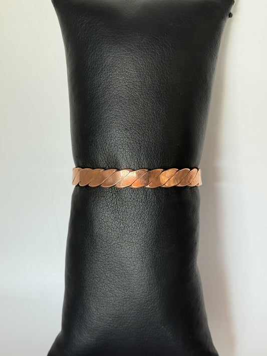 Twisted Copper Cuff Bracelet