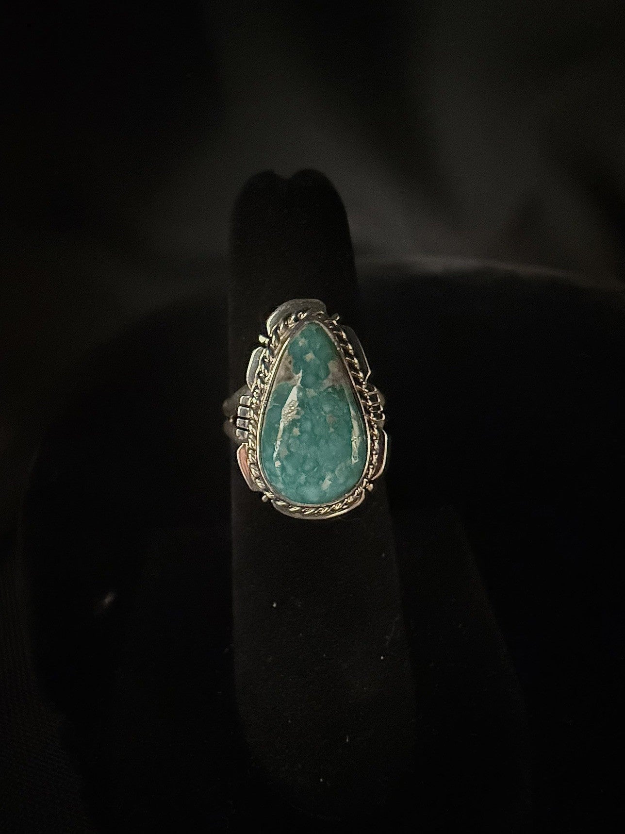 Turquoise/Sterling Silver Ring (Size 6)
