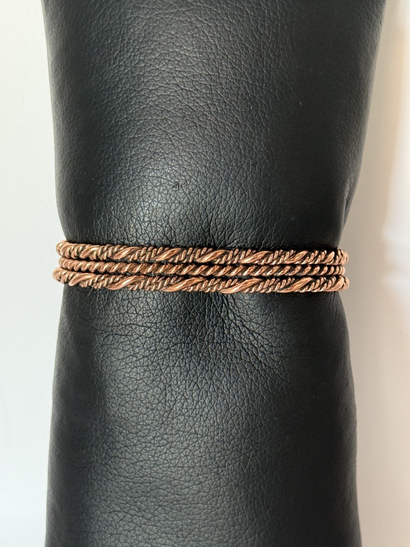 Twisted Copper Bracelet