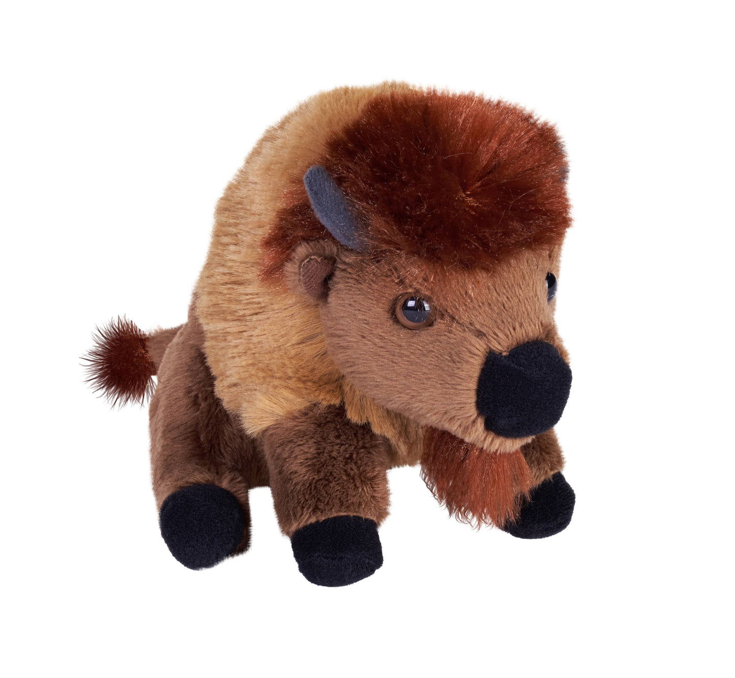 Pocketkins-ECO-Bison Stuffed Animal 5"