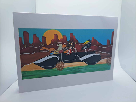 Frybread Trails - 5x7 Blank Card