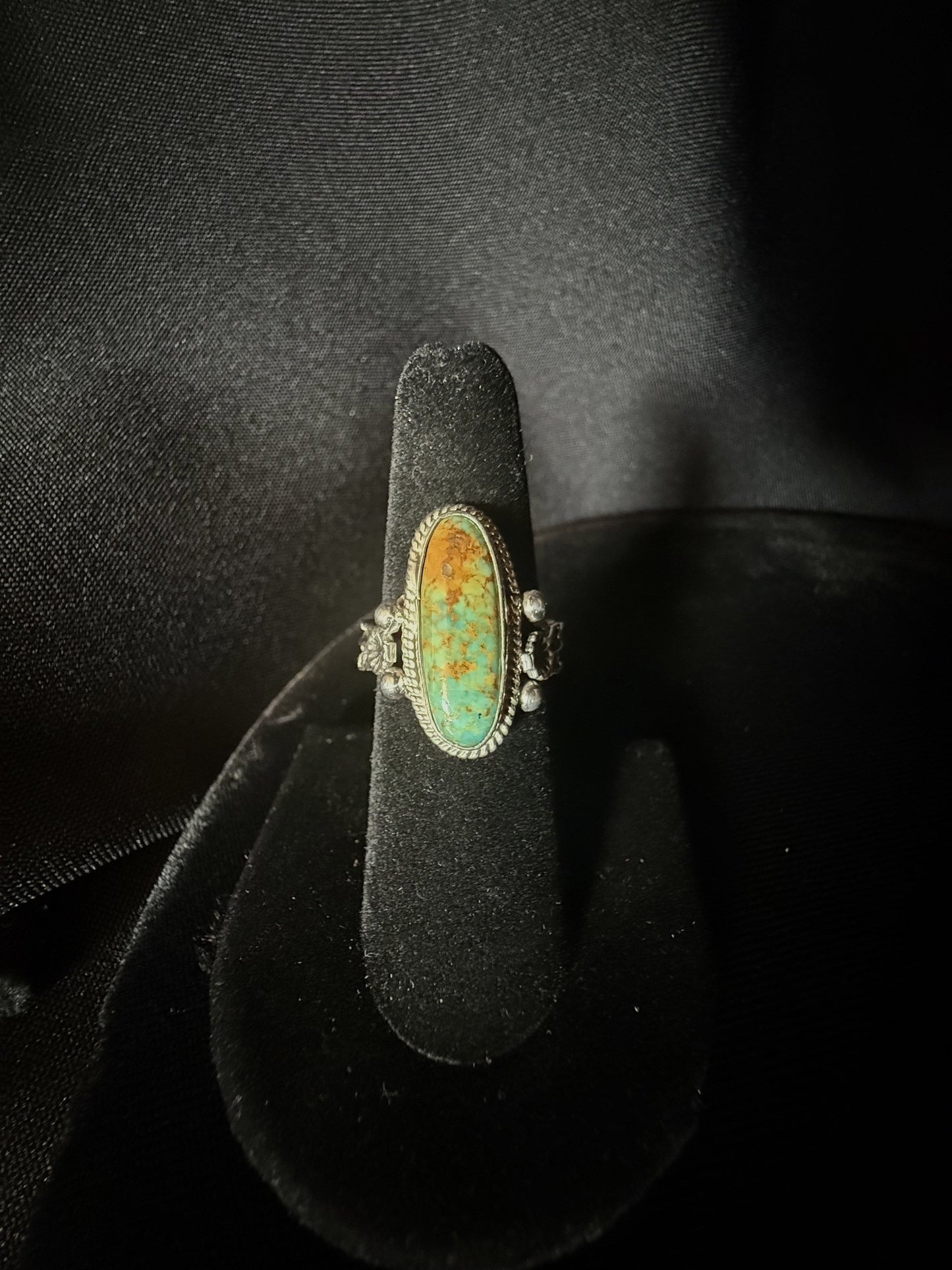 Turquoise/ Sterling Silver Ring (Size 6 1/2)